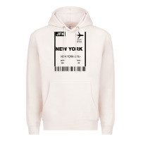 Pale Pink new york city city nyc america fly travel Premium Hoodie - trangStudio