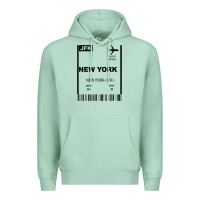Seafoam new york city city nyc america fly travel Premium Hoodie - trangStudio