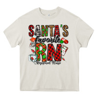 Santa's Favorite Rn Heavy Core Tee | Teevron