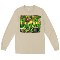 Mushroom All you need is coffee and lucky St. Patrick's Long Sleeve Tee - HowdyJamesFarm