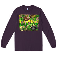 Plum All you need is coffee and lucky St. Patrick's Long Sleeve Tee - HowdyJamesFarm