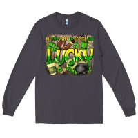 Smoke All you need is coffee and lucky St. Patrick's Long Sleeve Tee - HowdyJamesFarm