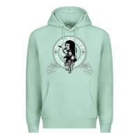 Seafoam Bon Scott Rock n' Roll Lion Shield Premium Hoodie - trangStudio