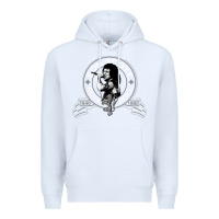 White Bon Scott Rock n' Roll Lion Shield Premium Hoodie - trangStudio