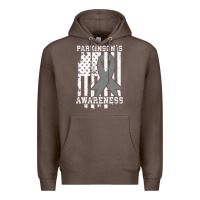 Coffee Parkinson's Disease Awareness T  Gift for PD Patients Premium Hoodie - trangStudio