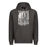 Smoke Parkinson's Disease Awareness T  Gift for PD Patients Premium Hoodie - trangStudio