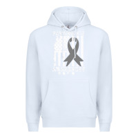 White Parkinson's Disease Awareness T  Gift for PD Patients Premium Hoodie - trangStudio