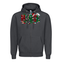 Smoke nurse christmas Zipper Hoodie - RacoonDesign