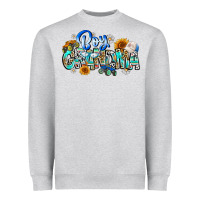 Heather Grey boy grandma Heavyweight Sweatshirt - CowhideDigitalArt