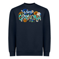 Navy boy grandma Heavyweight Sweatshirt - CowhideDigitalArt