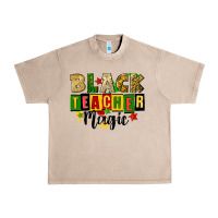 French Oak black teacher magic juneteenth Urban Heavy Tee - CowGirlArtShop