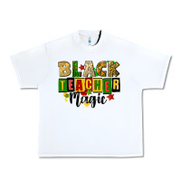 White black teacher magic juneteenth Urban Heavy Tee - CowGirlArtShop