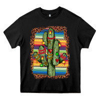 Black Christmas cactus Heavy Core Tee - JahusDesignShop