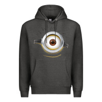 Charcoal Heather Carl Side Smile Premium Hoodie - trangStudio