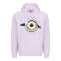 Lilac Carl Side Smile Premium Hoodie - trangStudio