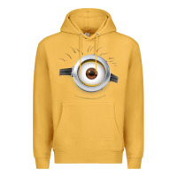 Mustard Carl Side Smile Premium Hoodie - trangStudio