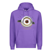 Purple Carl Side Smile Premium Hoodie - trangStudio
