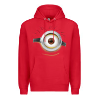 Red Carl Side Smile Premium Hoodie - trangStudio