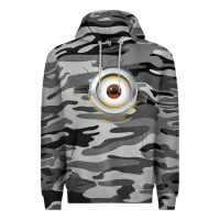 Slate Camo Carl Side Smile Premium Hoodie - trangStudio