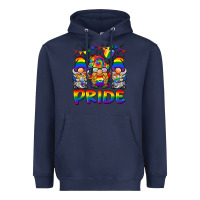 Navy pride gnome Heavyweight Hoodie - BarkalooDesign