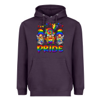 Plum pride gnome Heavyweight Hoodie - BarkalooDesign