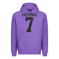 Purple Men Colin Kaepernick Football 7 Gift Premium Hoodie - trangStudio
