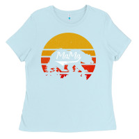 Baby Blue Mama Bear Ladies Tee - Bettercallsaul