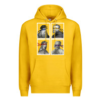 Lemon Ninja Artists Leonardo Donatello Raphael Michelangelo Parody Renaissan Premium Hoodie - trangStudio