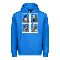 True Royal Ninja Artists Leonardo Donatello Raphael Michelangelo Parody Renaissan Premium Hoodie - trangStudio