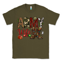 Army Green Christmas Army wife Classic Tee - NancyCooperArtShop