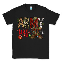 Black Christmas Army wife Classic Tee - NancyCooperArtShop
