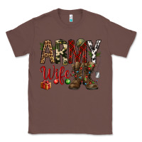 Chestnut Christmas Army wife Classic Tee - NancyCooperArtShop