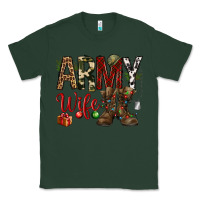 Sports Green Christmas Army wife Classic Tee - NancyCooperArtShop