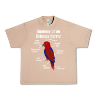 Burro Anatomy of a female Eclectus Parrot Urban Heavy Tee - trangStudio