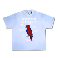 Grape Ice Anatomy of a female Eclectus Parrot Urban Heavy Tee - trangStudio