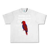 Lunar Rock Anatomy of a female Eclectus Parrot Urban Heavy Tee - trangStudio