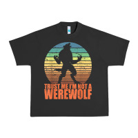 Pigment Black trust me i'm not a werewolf men boys halloween costume Urban Heavy Tee - trangStudio