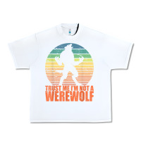 White trust me i'm not a werewolf men boys halloween costume Urban Heavy Tee - trangStudio