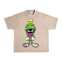 French Oak Marvin The Martian Glitch Urban Heavy Tee - trangStudio