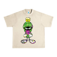 Sandshell Marvin The Martian Glitch Urban Heavy Tee - trangStudio