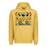 Antique Gold not a phase pride moon Premium Hoodie - LillyAllenDesigns