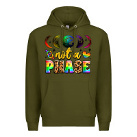 Army Green not a phase pride moon Premium Hoodie - LillyAllenDesigns