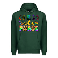 Sports Green not a phase pride moon Premium Hoodie - LillyAllenDesigns