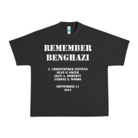 Pigment Black Remember Benghazi Patriotic For US Veteran Gift Urban Heavy Tee - trangStudio