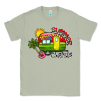 Matcha summer camping Classic Tee - CowhideDigitalArt