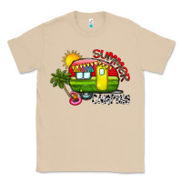 Mushroom summer camping Classic Tee - CowhideDigitalArt