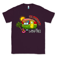 Plum summer camping Classic Tee - CowhideDigitalArt
