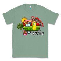 Sage summer camping Classic Tee - CowhideDigitalArt