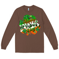 Chestnut Happy St. Patrick's Day Long Sleeve Tee - CowGirlArtShop
