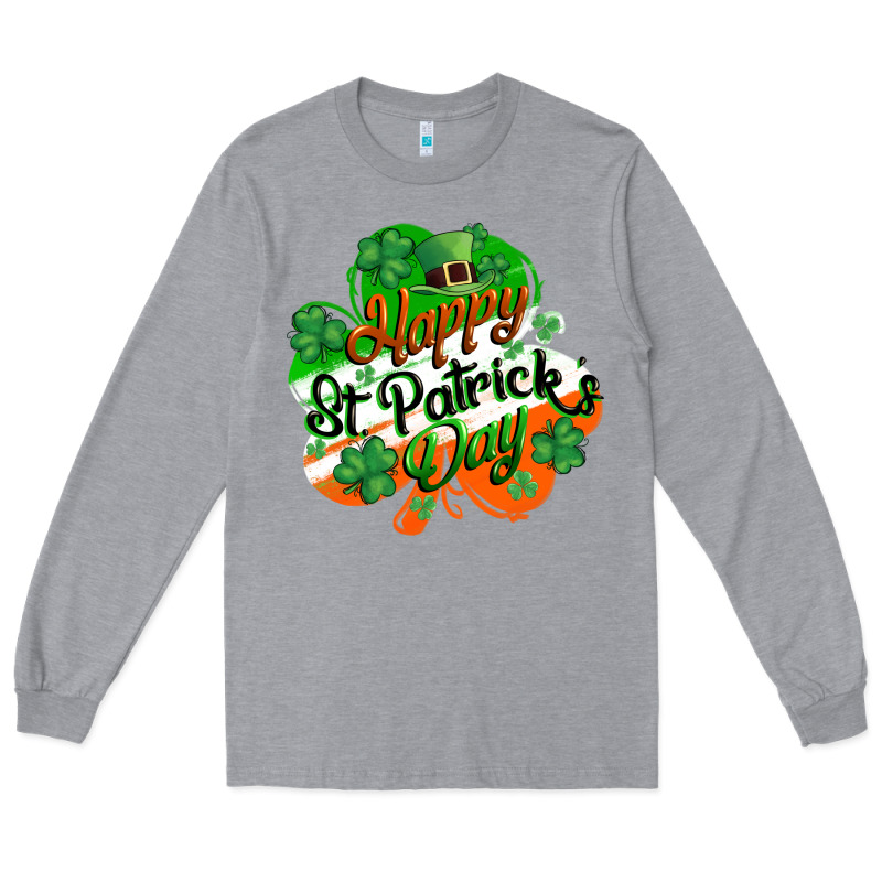 Happy St. Patrick's Day Long Sleeve Tee by CowGirlArtShop | Teevron